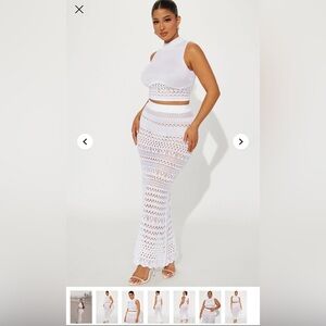 Endless Beauty Skirt Set - Ivory